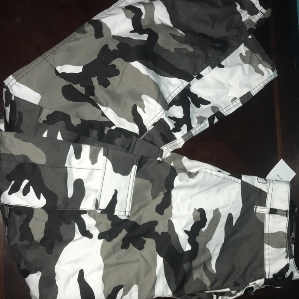 Camo Pants (black ,grey, white)